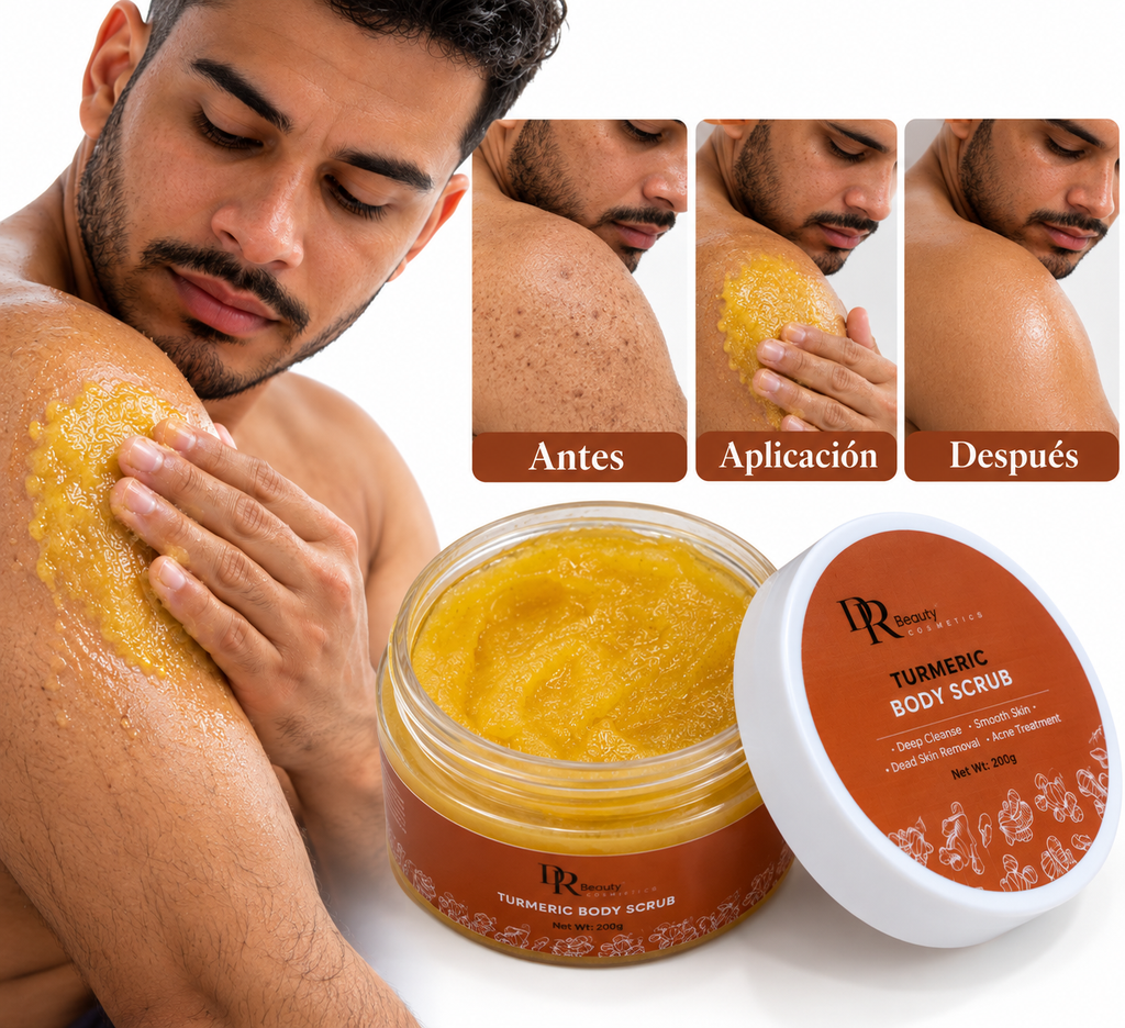 Exfoliante de cúrcuma
