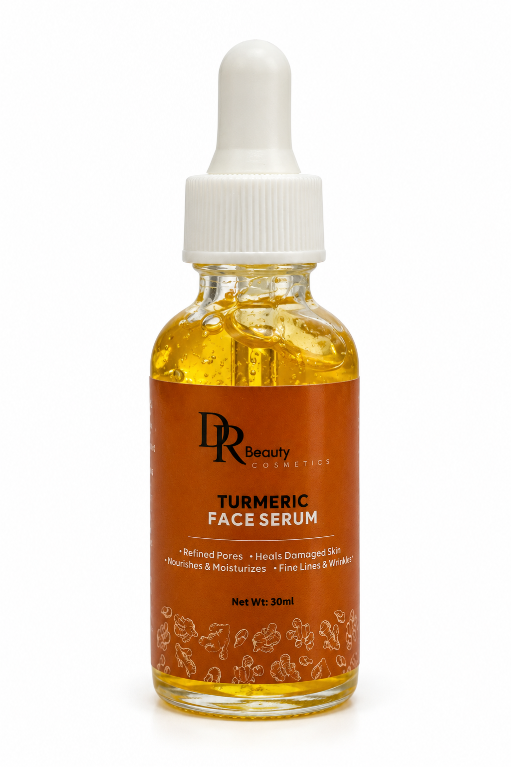 Productos facial de cúrcuma de 8 piezas