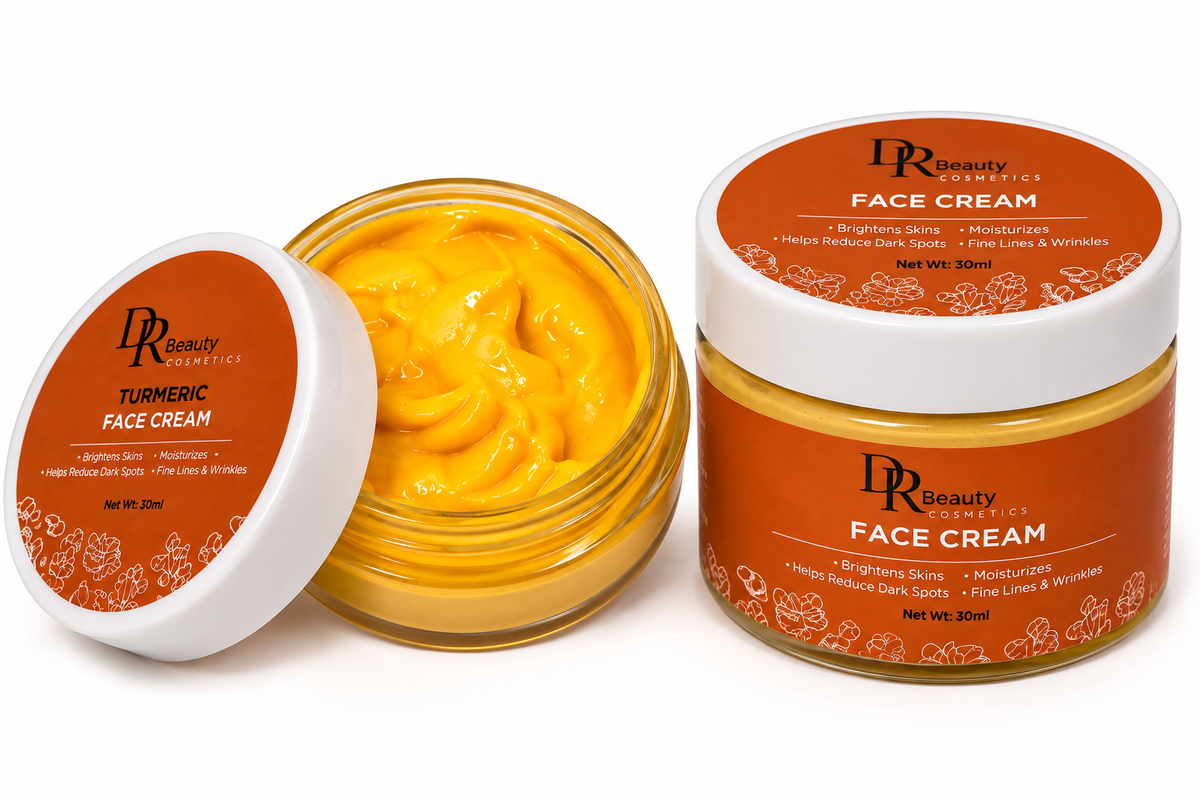 Productos facial de cúrcuma de 8 piezas